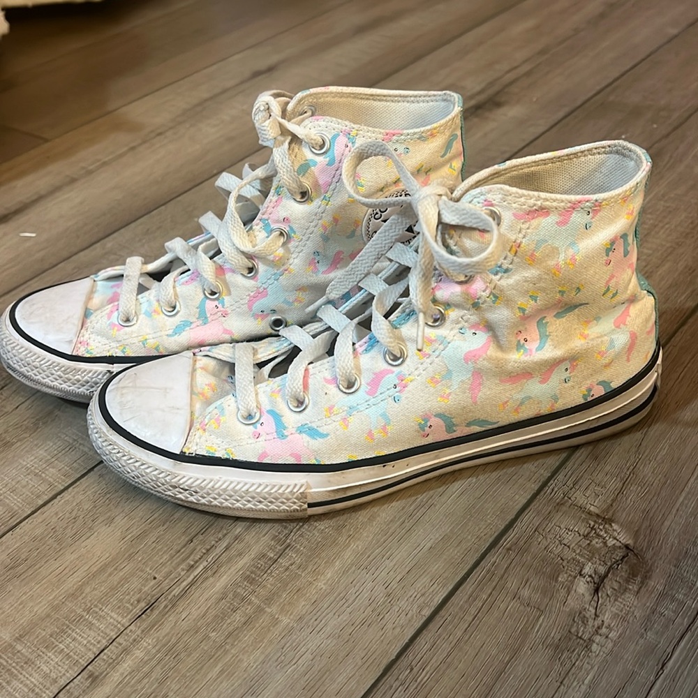 Converse Multicolor Unicorn High-Top Sneakers size 7